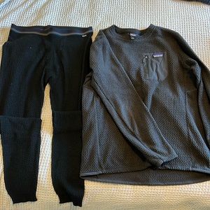 Patagonia R1 thermal underwear set